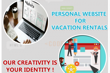Personal Website for Vacation Rentals