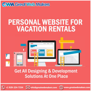 Personal Website for Vacation Rentals