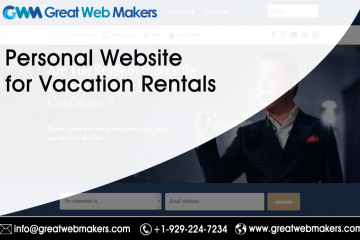 Personal Website for Vacation Rentals