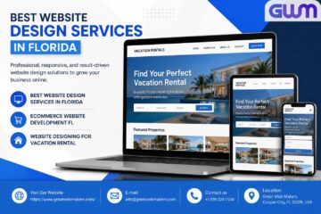Best Website Design Services in Florida offering ecommerce website development FL and website designing for vacation rental.